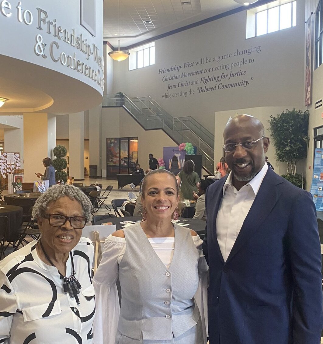 Senator Warnock & Opal Lee Lee - Grandmother of  Juneteenth
